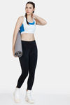 Zelocity Quick Dry Sports Bra - Dawn Blue — thumbnail 4